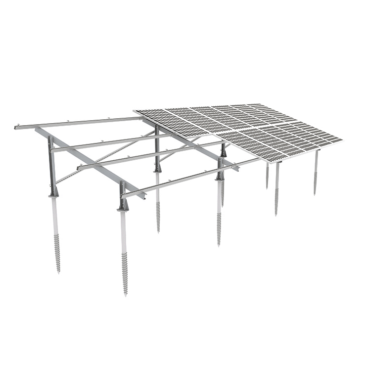 Ground Mount Solar Racking Systems ລະບົບພື້ນດິນແສງອາທິດ