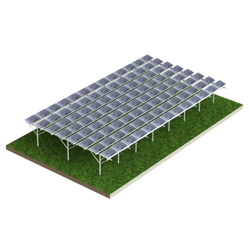 Aluminum Solar Ground Bracket ລະບົບຕິດຕັ້ງແສງຕາເວັນກະສິກອນ