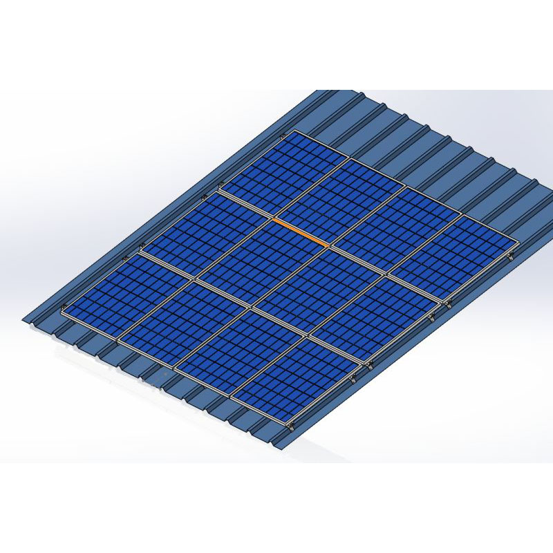 Solar Panel Roof Mounts ອຸປະກອນເສີມສໍາລັບມຸງກະເບື້ອງລະບົບ Solar Mount